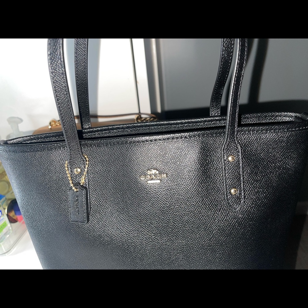COPY - Black Coach Tote Bag - Picture 3 of 5